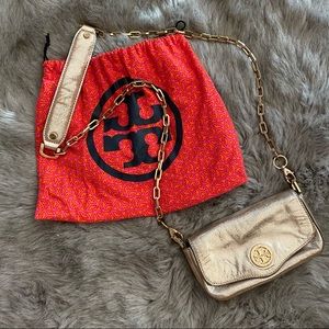 authentic tory burch cross body purse